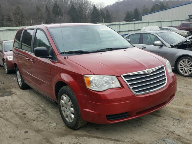 2A4RR4DE0AR103771 - 2010 CHRYSLER TOWN & COU BURGUNDY photo 1