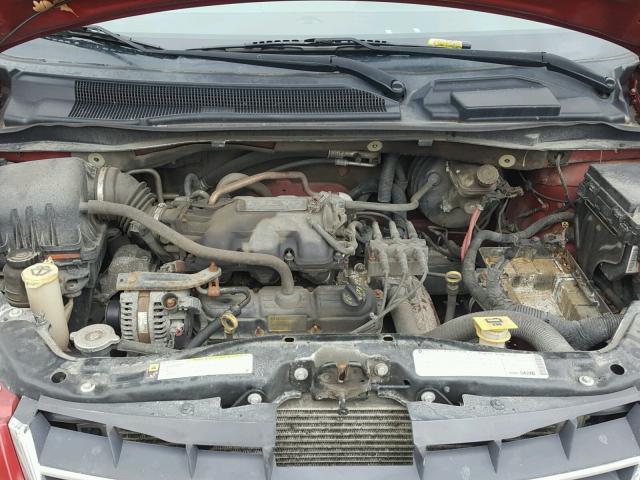 2A4RR4DE0AR103771 - 2010 CHRYSLER TOWN & COU BURGUNDY photo 7