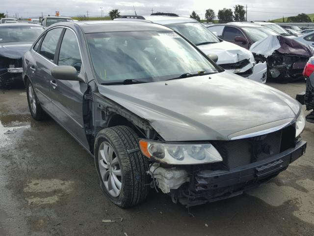 KMHFC46F46A100542 - 2006 HYUNDAI AZERA SE GRAY photo 1