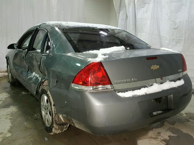 2G1WB58K489218623 - 2008 CHEVROLET IMPALA LS GRAY photo 3