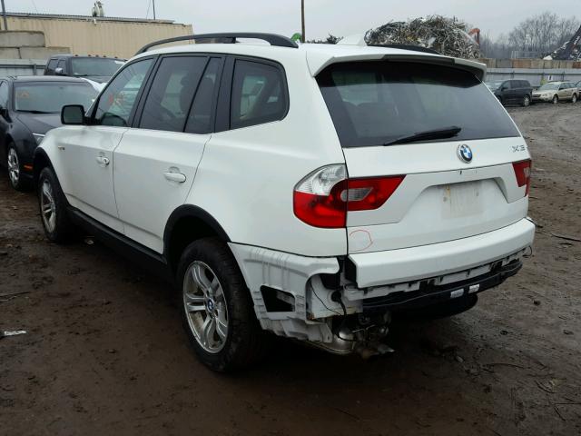 WBXPA93426WG83345 - 2006 BMW X3 3.0I WHITE photo 3