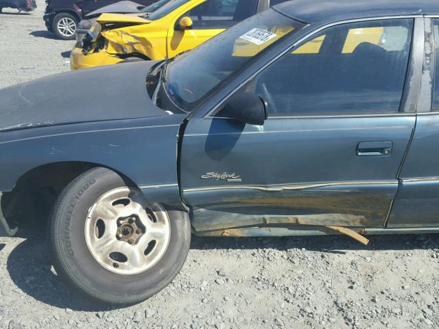 1G4NJ52M5WC418637 - 1998 BUICK SKYLARK CU BLUE photo 9