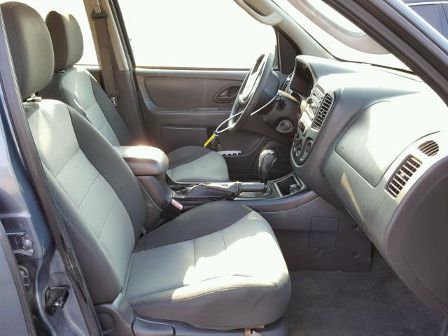 1FMYU02Z95KE22973 - 2005 FORD ESCAPE XLS BLUE photo 5