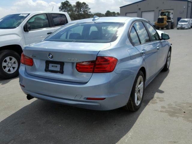 WBA3C3C5XEPV90023 - 2014 BMW 320 I BLUE photo 4