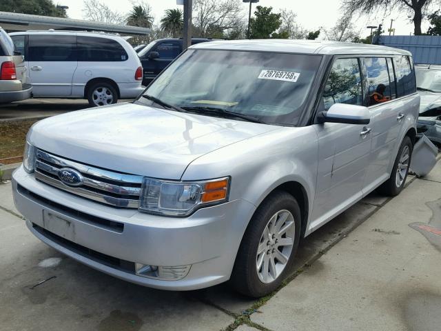 2FMDK52C49BA19450 - 2009 FORD FLEX SEL Արծաթագույն լուսանկար 2