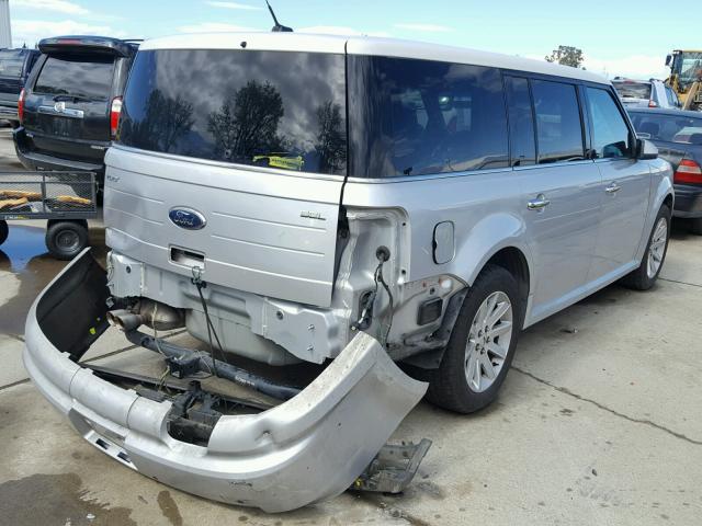 2FMDK52C49BA19450 - 2009 FORD FLEX SEL Արծաթագույն լուսանկար 4