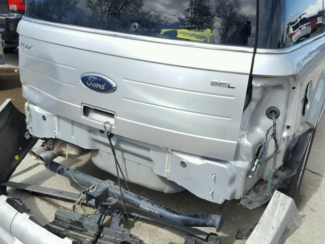 2FMDK52C49BA19450 - 2009 FORD FLEX SEL Արծաթագույն լուսանկար 9