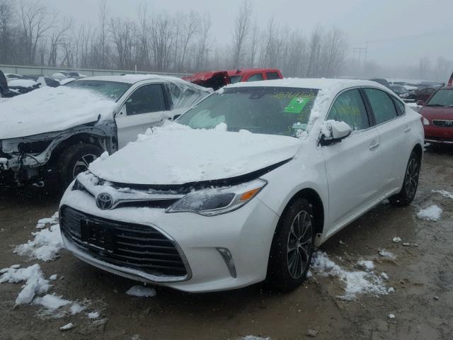 4T1BK1EB4HU243653 - 2017 TOYOTA AVALON XLE WHITE photo 2