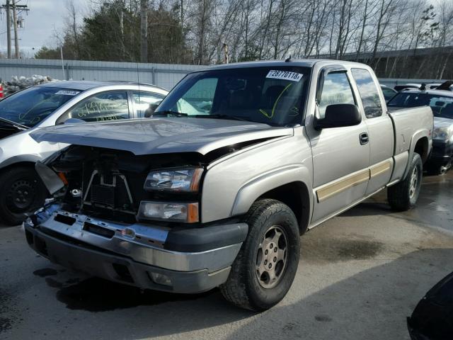 2GCEK19T931280514 - 2003 CHEVROLET SILVERADO BEIGE photo 2