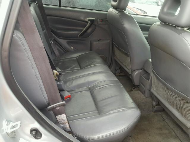 JTEGH20VX10022227 - 2001 TOYOTA RAV4 SILVER photo 6