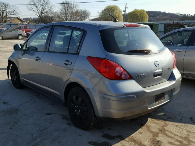 3N1BC13E29L481482 - 2009 NISSAN VERSA S SILVER photo 3