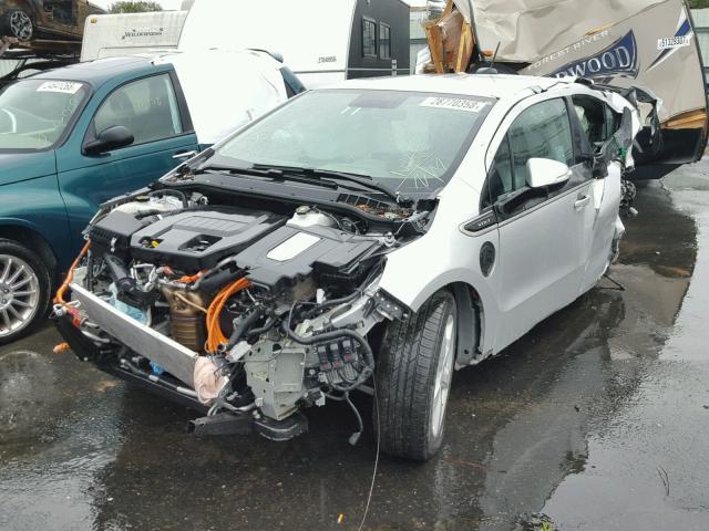 1G1RC6E45FU140696 - 2015 CHEVROLET VOLT SILVER photo 2