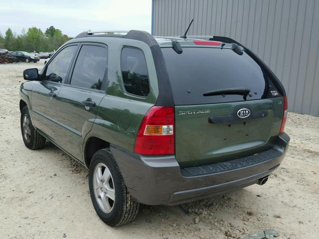 KNDJF724067257770 - 2006 KIA NEW SPORTA GREEN photo 3