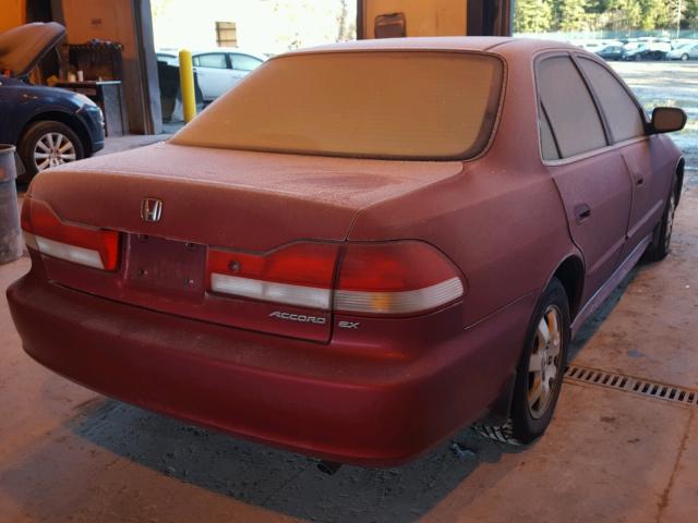 JHMCG566X1C014018 - 2001 HONDA ACCORD EX RED photo 4