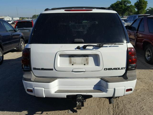 1GNDS13S842161230 - 2004 CHEVROLET TRAILBLAZE WHITE photo 10