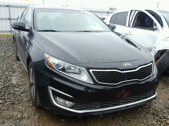 KNAGM4ADXC5035743 - 2012 KIA OPTIMA HYB BLACK photo 1