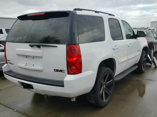 1GKFK230X9R190883 - 2009 GMC YUKON SLE WHITE photo 4