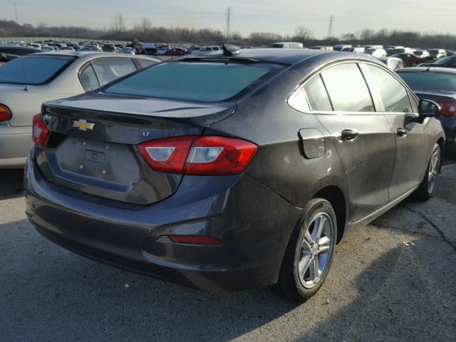 1G1BE5SM7G7272756 - 2016 CHEVROLET CRUZE LT GRAY photo 4