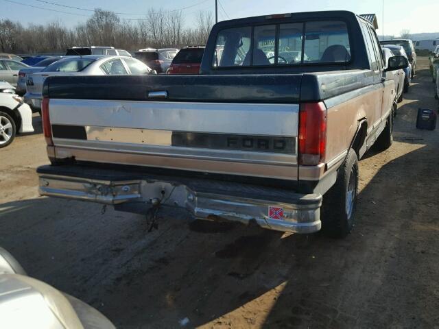 1FTEX15H4RKB01078 - 1994 FORD F150 TWO TONE photo 4