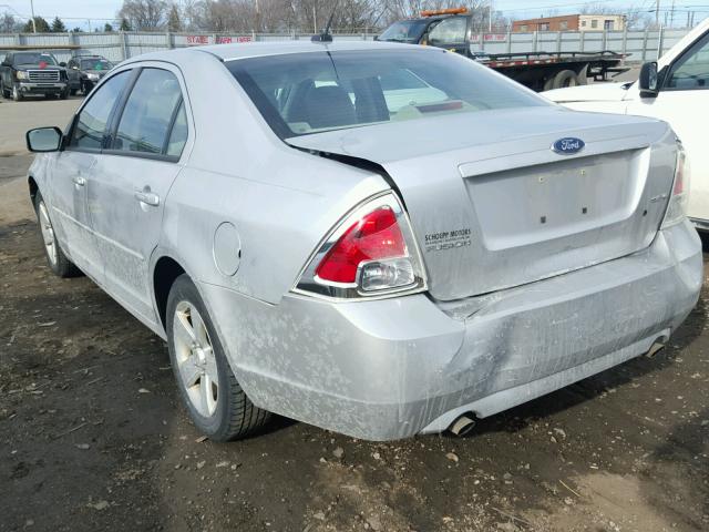 3FAHP07129R196619 - 2009 FORD FUSION SE SILVER photo 3