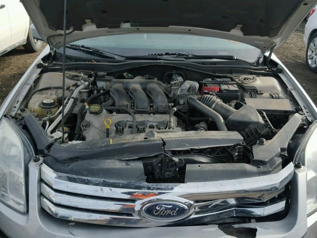 3FAHP07129R196619 - 2009 FORD FUSION SE SILVER photo 7