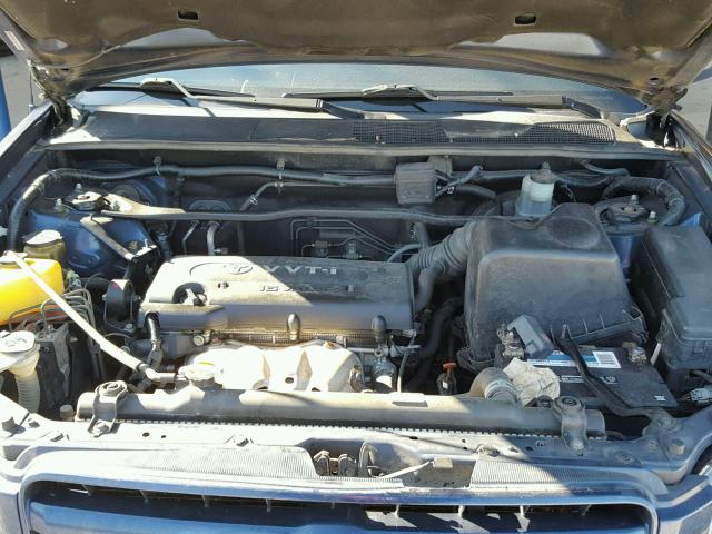 JTEGD21A650112245 - 2005 TOYOTA HIGHLANDER BLUE photo 7