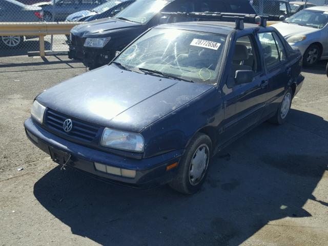 3VWRB81H9VM090996 - 1997 VOLKSWAGEN JETTA GL BLUE photo 2