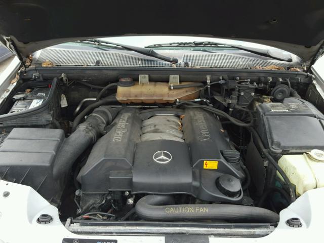 4JGAB75E73A431120 - 2003 MERCEDES-BENZ ML 500 SILVER photo 7