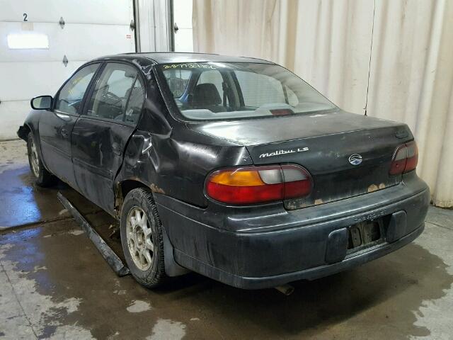 1G1NE52M3W6220803 - 1998 CHEVROLET MALIBU LS 黑色 照片 3