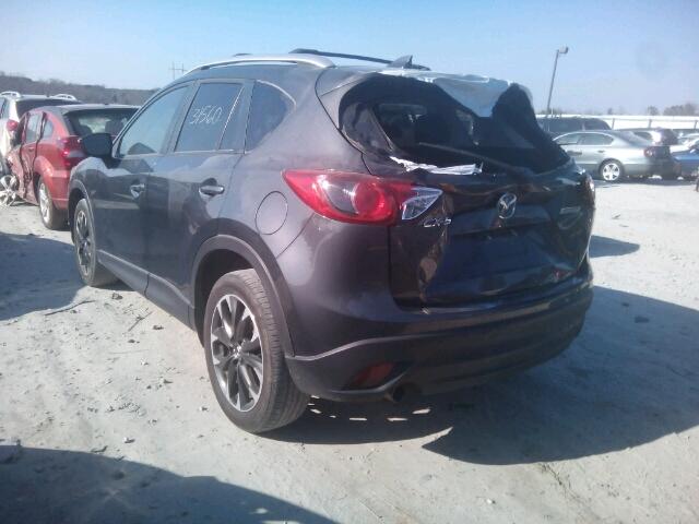 JM3KE2DY9G0602256 - 2016 MAZDA CX-5 GT GRAY photo 3