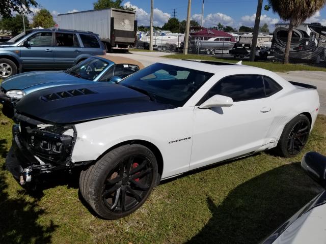 2G1FT1EWXE9294243 - 2014 CHEVROLET CAMARO 2SS WHITE photo 1