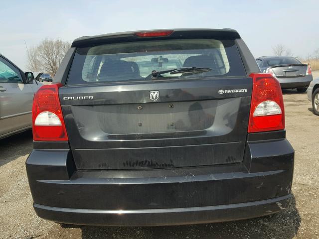 1B3HB28B58D769209 - 2008 DODGE CALIBER BLACK photo 9