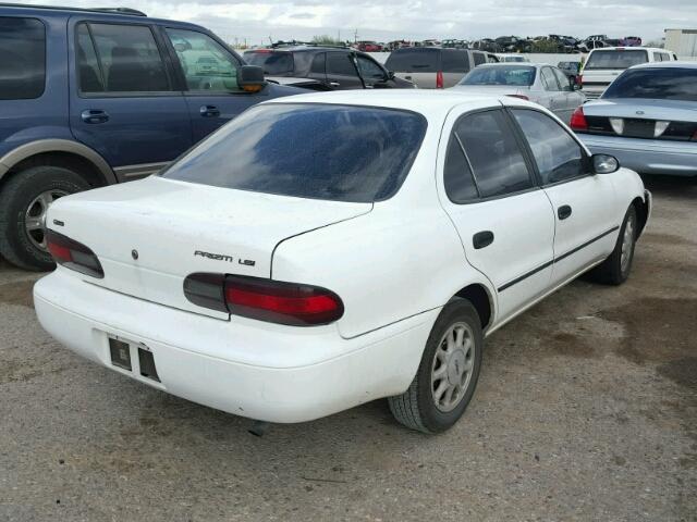 1Y1SK5285SZ021732 - 1995 GEO PRIZM LSI WHITE photo 4