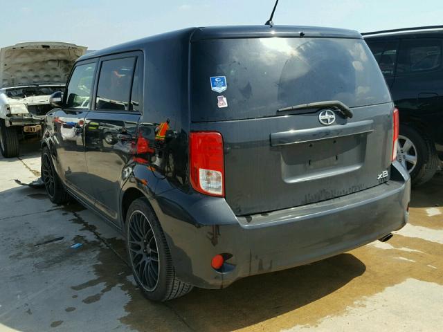 JTLZE4FE2B1129877 - 2011 TOYOTA SCION XB CHARCOAL photo 3