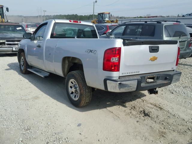 1GCNKPE08DZ396214 - 2013 CHEVROLET SILVERADO SILVER photo 3