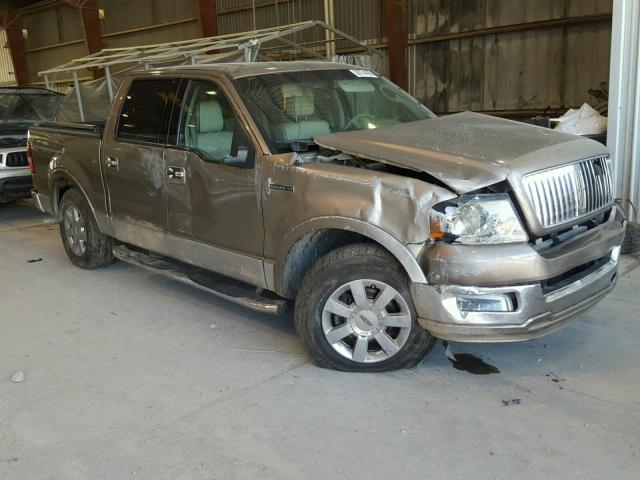 5LTPW16536FJ04264 - 2006 LINCOLN MARK LT TAN photo 1