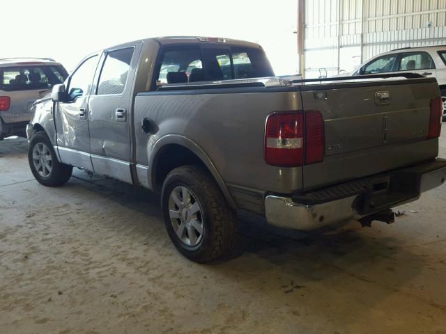 5LTPW16536FJ04264 - 2006 LINCOLN MARK LT TAN photo 3