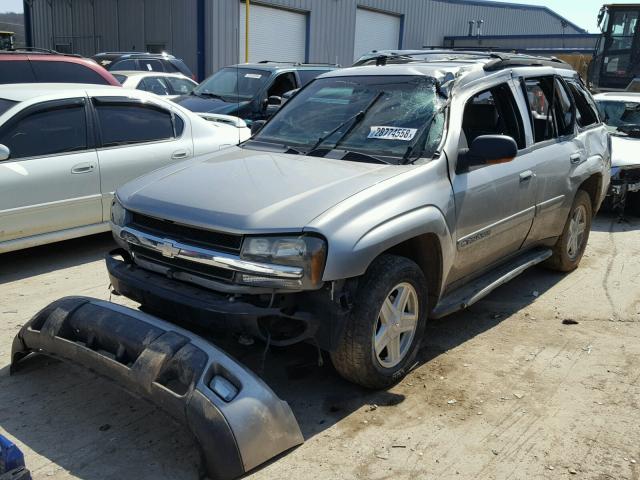 1GNDT13S132370708 - 2003 CHEVROLET TRAILBLAZE TAN photo 9