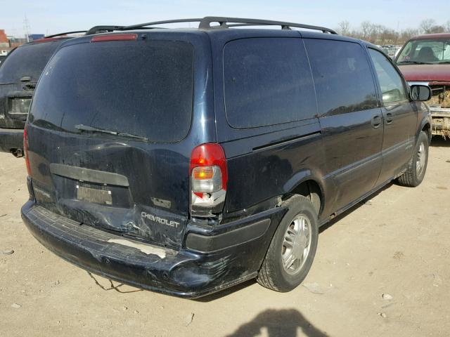 1GNDX03E33D125874 - 2003 CHEVROLET VENTURE BLUE photo 4