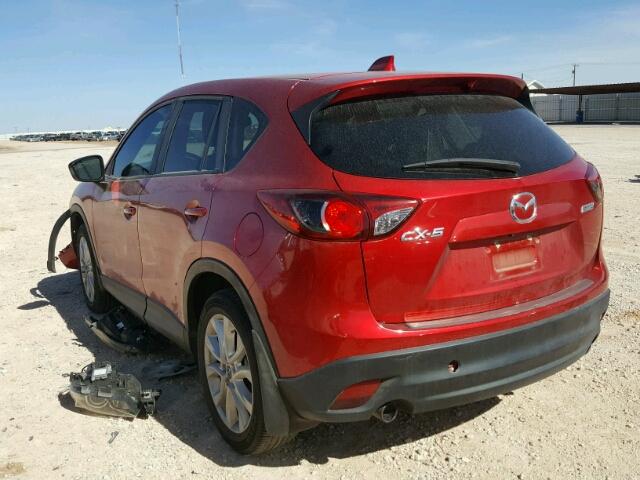 JM3KE2DY6E0315339 - 2014 MAZDA CX-5 GT MAROON photo 3