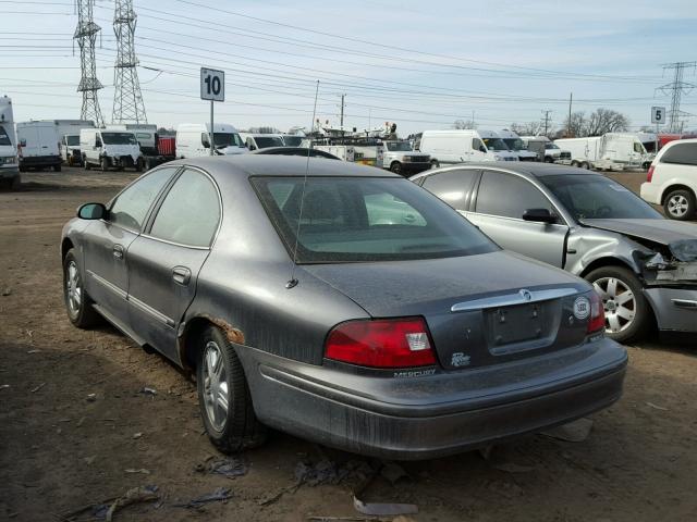 1MEHM55S02G624906 - 2002 MERCURY SABLE LS P GRAY photo 3