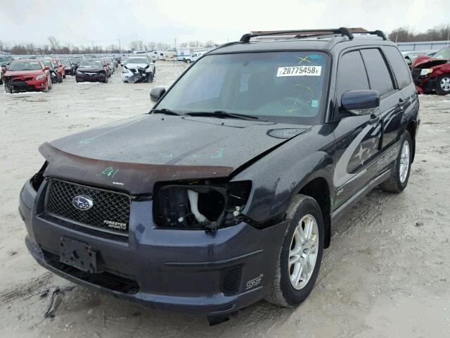 JF1SG66688H731930 - 2008 SUBARU FORESTER S 黑色 照片 2