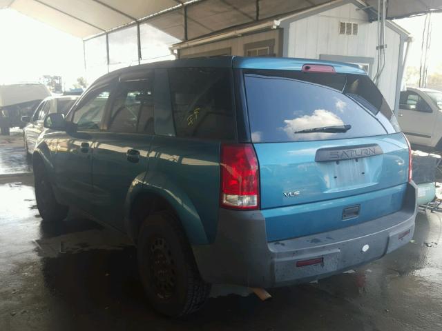 5GZCZ33D35S854445 - 2005 SATURN VUE BLUE photo 3