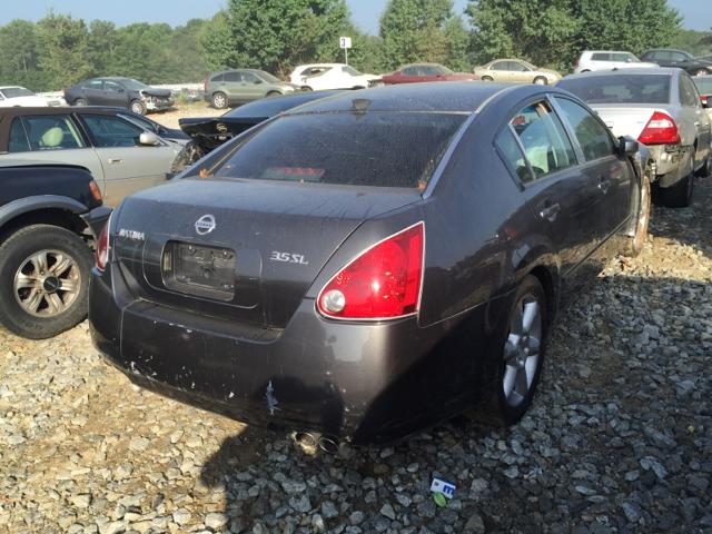 1N4BA41E34C897039 - 2004 NISSAN MAXIMA SE/ GRAY photo 4