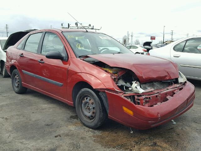 1FAFP33Z64W204067 - 2004 FORD FOCUS LX RED photo 1