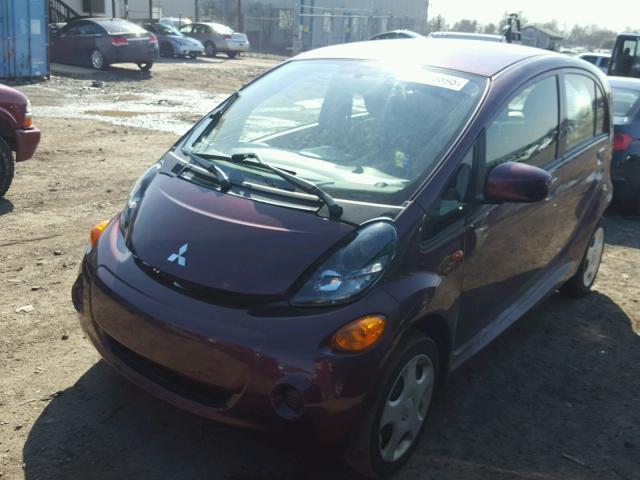 JA3215H13CU025793 - 2012 MITSUBISHI I MIEV ES MAROON photo 2