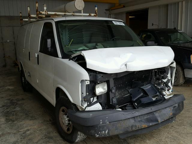 1GCHG35KX91134788 - 2009 CHEVROLET EXPRESS G3 WHITE photo 1