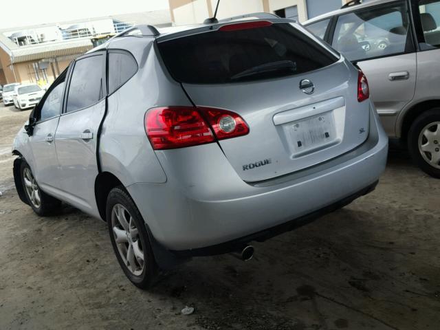 JN8AS58T79W329626 - 2009 NISSAN ROGUE S SILVER photo 3