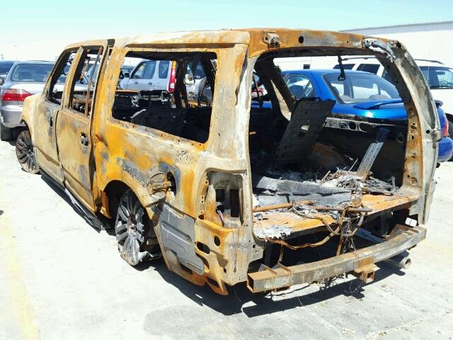 5LMFL27537LJ11870 - 2007 LINCOLN NAVIGATOR BURN photo 2