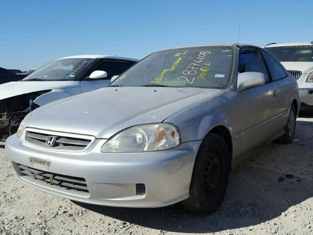 1HGEJ8244YL023410 - 2000 HONDA CIVIC EX BEIGE photo 2